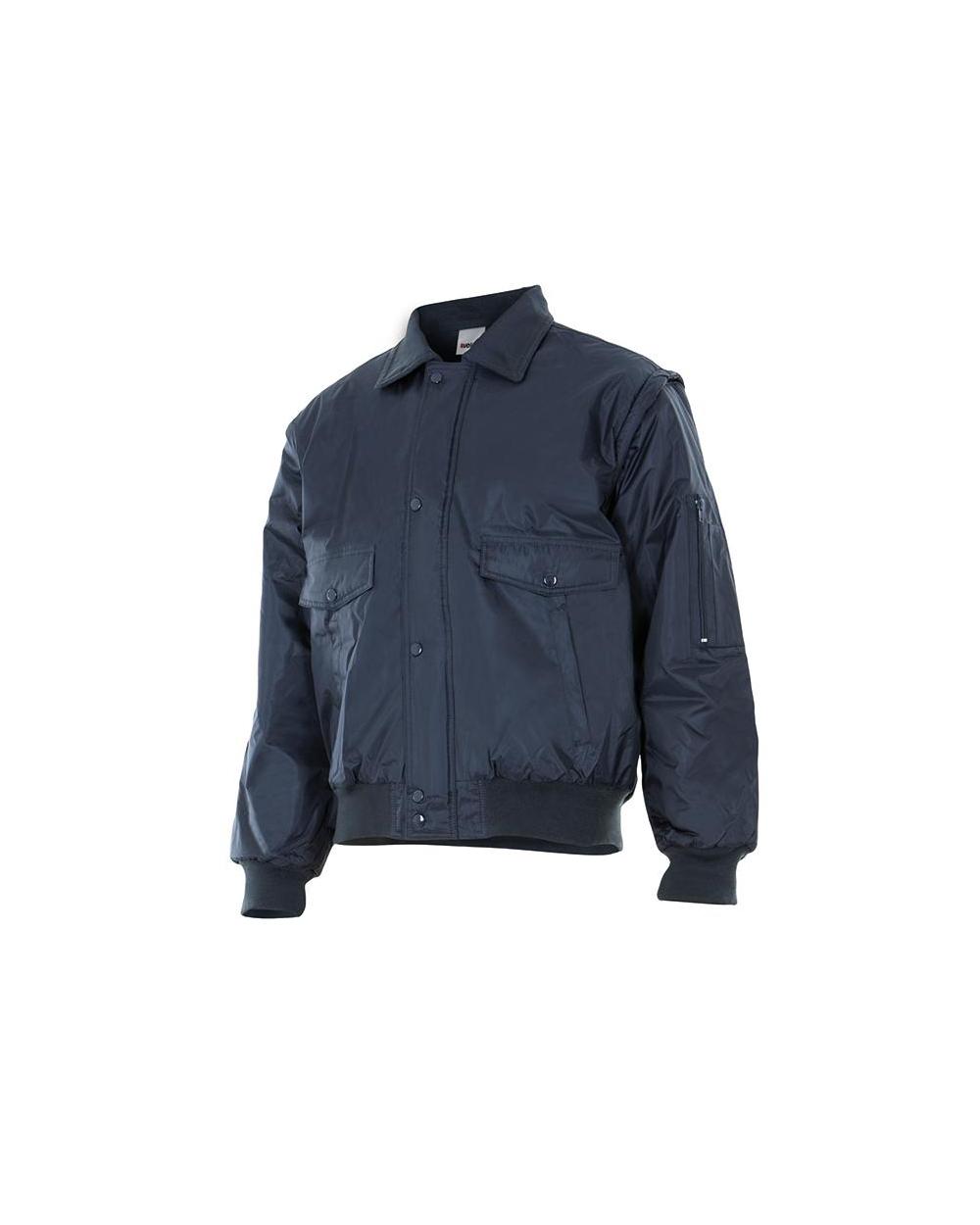 Comprar Cazadora impermeable desmontable serie 11501 online barato Azul Navy