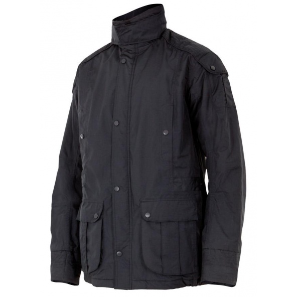 Comprar Parka acolchada impermeable multibolsillos serie 206002 online barato Negro