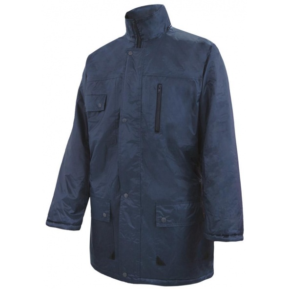 Comprar Parka acolchada impermeable multibolsillos serie 206004 online barato Azul Navy