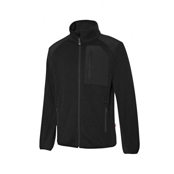 Comprar Chaqueta de punto afelpado serie 206008 online barato Negro/Negro