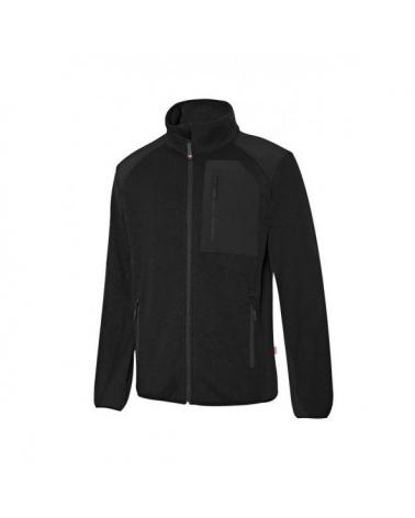 Comprar Chaqueta de punto afelpado serie 206008 online barato Negro/Negro