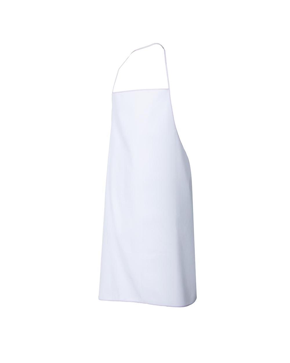 Comprar Delantal peto de rizo serie 9 online barato Blanco