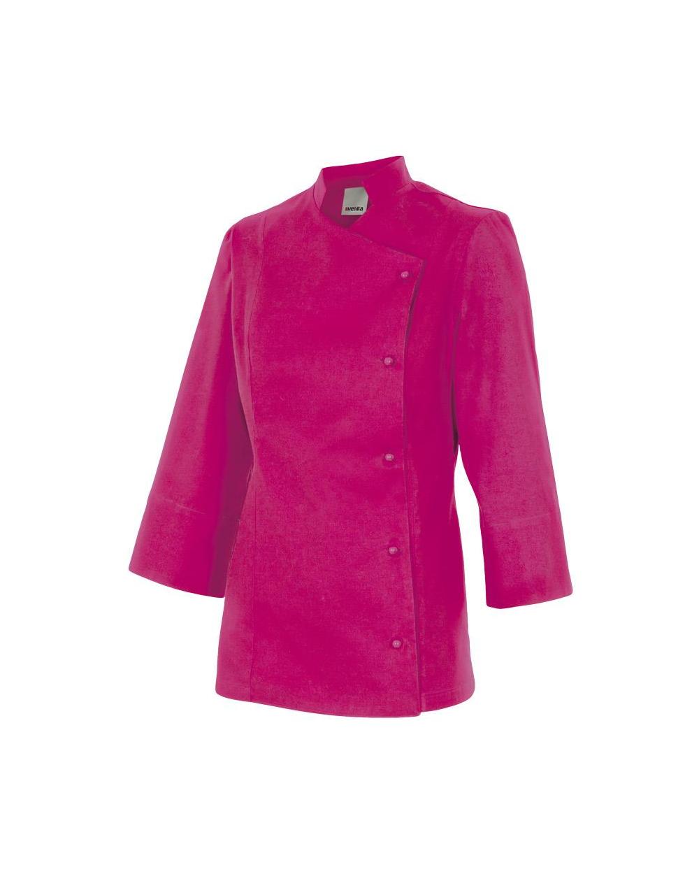 Comprar Chaqueta de cocina mujer serie melisa online barato Fucsia