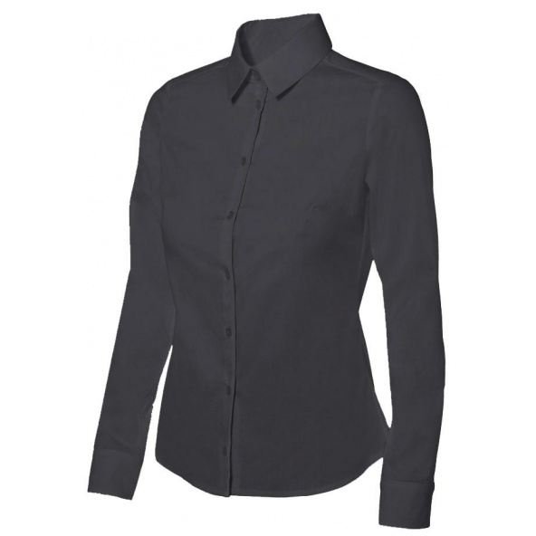 Comprar Camisa stretch mujer serie 405002 online barato Negro