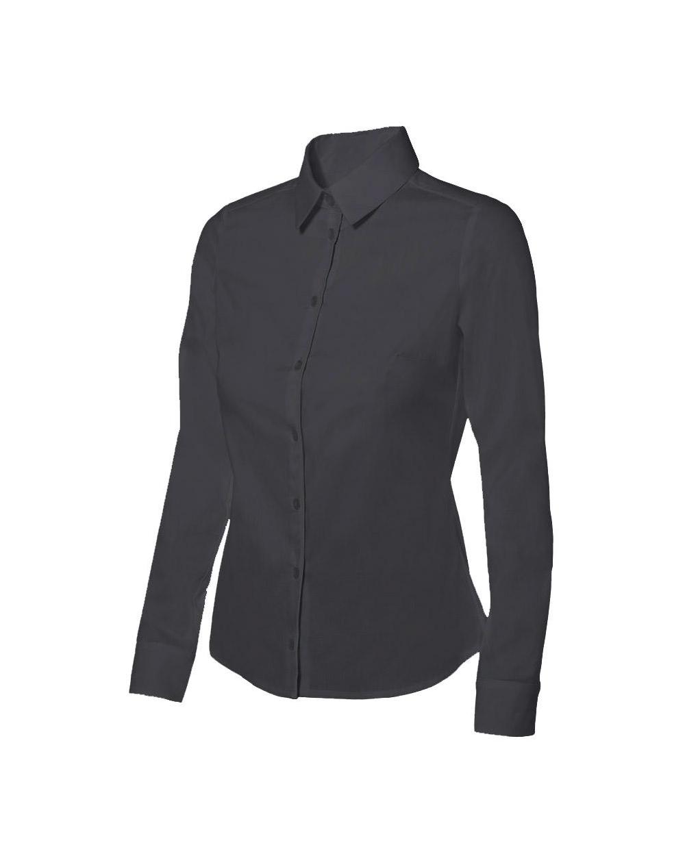 Comprar Camisa stretch mujer serie 405002 online barato Negro