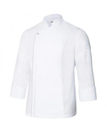 Comprar Chaqueta de cocina con tejido transpirable serie 405204 online barato Blanco
