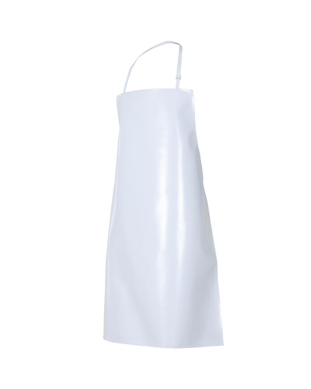 Comprar Delantal peto de pvc serie 7 online barato Blanco