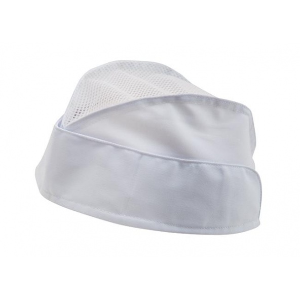 Comprar Gorro militar con rejilla serie 91 online barato Blanco