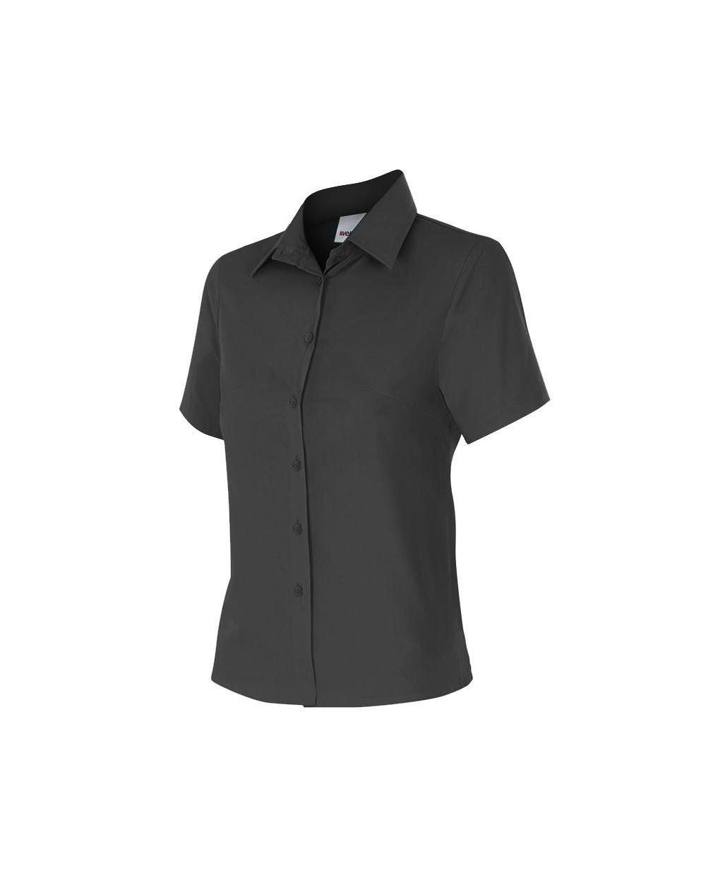 Comprar Camisa mujer manga corta serie 538 online barato Negro