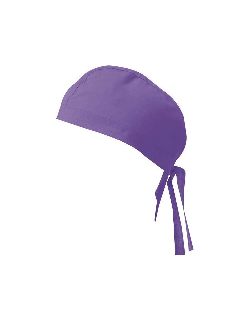 Comprar Gorro con tiras serie 404002 online barato Morado