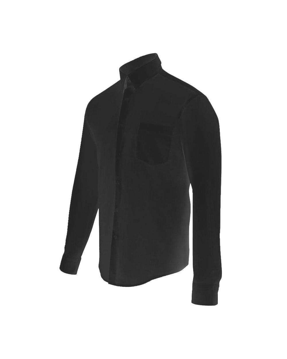 Comprar Camisa stretch hombre serie 405003 online barato Negro