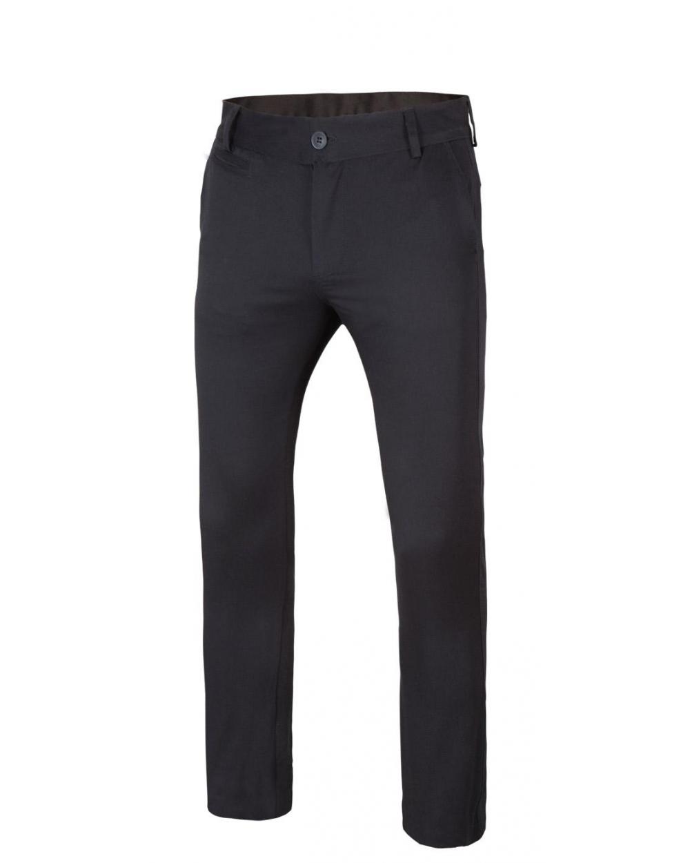 Comprar Pantalón chino stretch hombre serie 403002s online barato Negro