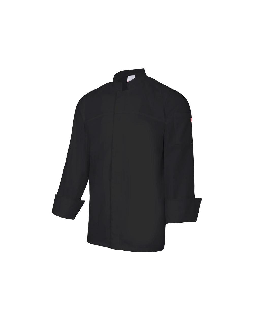 Comprar Chaqueta de cocina con cierre central serie 405208 online barato Negro