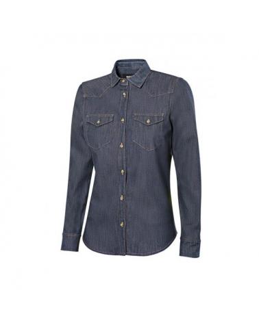 Comprar Camisa denim stretch manga larga mujer serie 405007s online barato 63