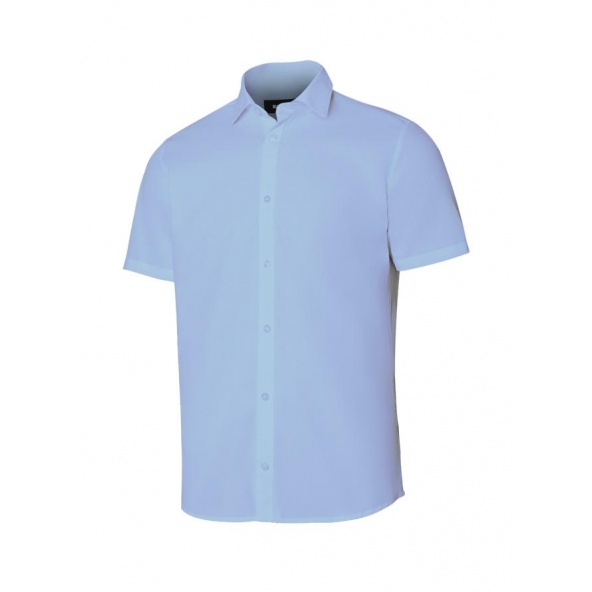 Comprar Camisa manga corta hombre serie 405008 online barato Celeste