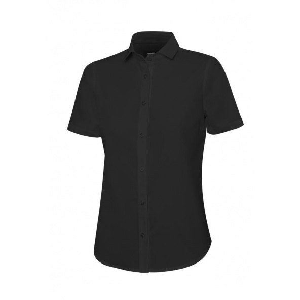 Comprar Camisa manga corta mujer serie 405010 online barato Negro