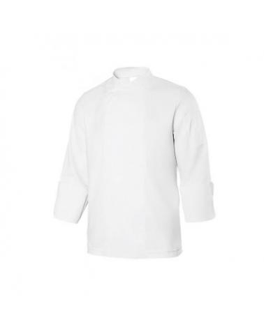 Comprar Chaqueta de cocina microfibra con tejido coolmax serie 405210 online barato Blanco
