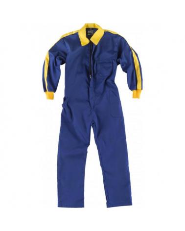 Comprar Buzo para niño B1000 Azulina+Amarillo workteam delante